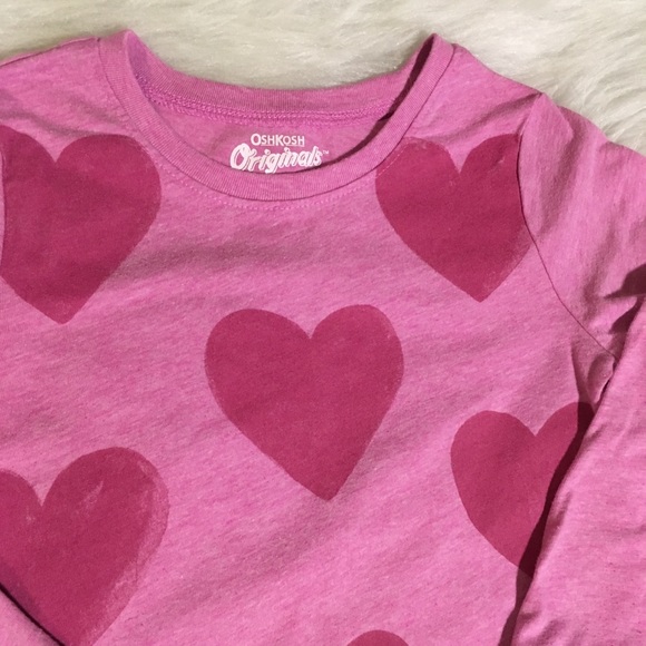 [OshKosh] Pink ❤️Long Sleeve Tee - Picture 2 of 4